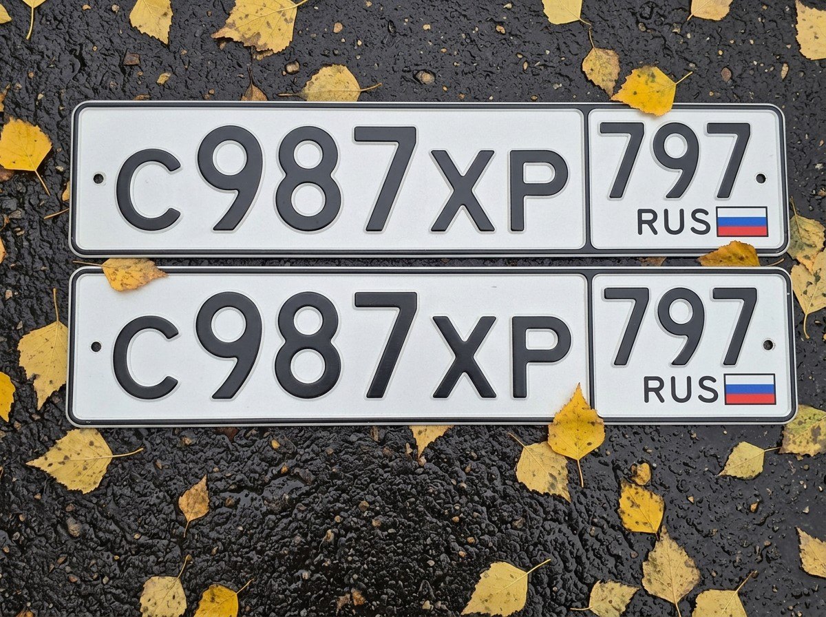 Номер С 987 ХР 797
