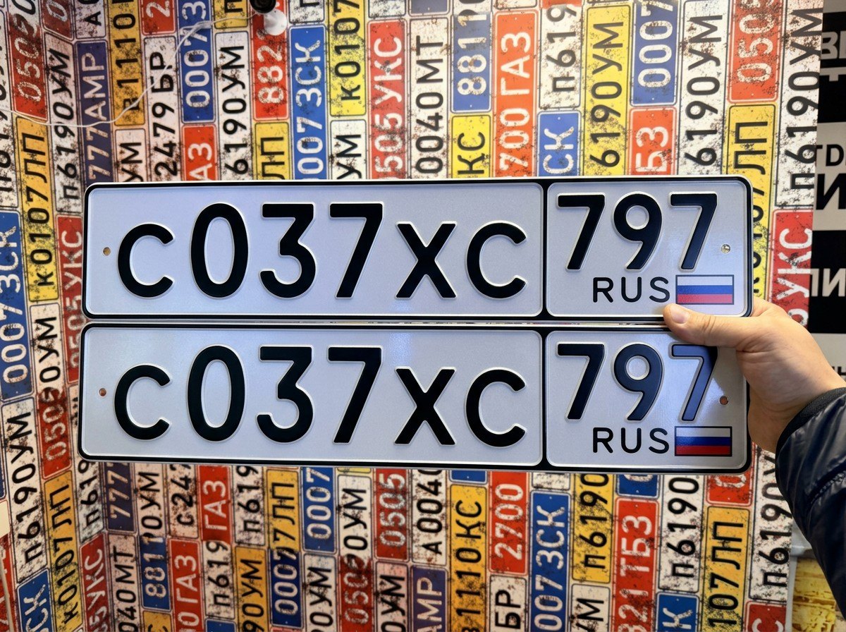 Номер С 037 ХС 797