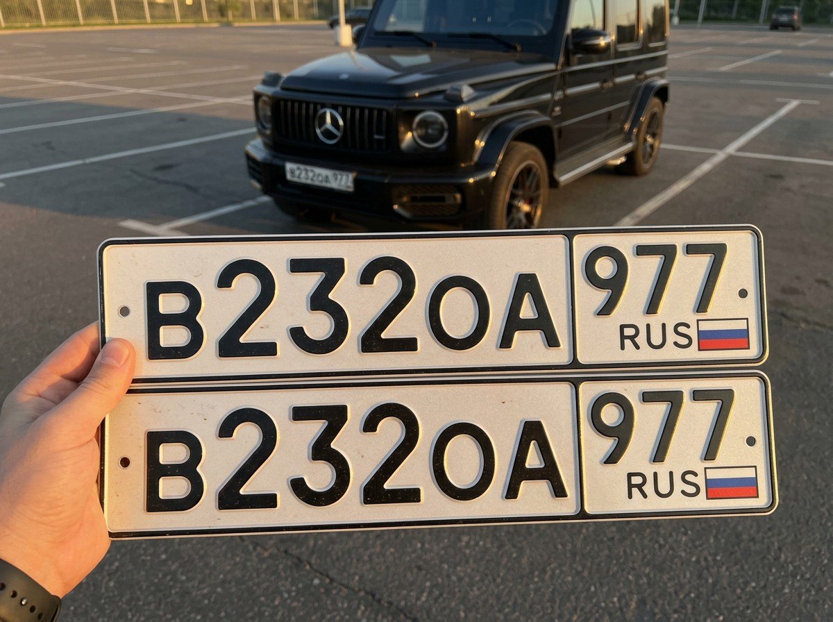 Номер В 232 ОА 977